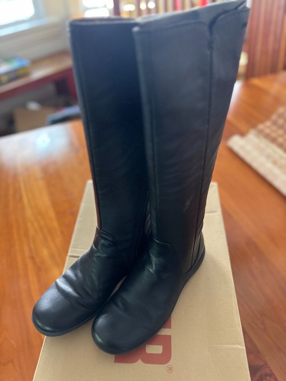 Camper Spiral Comet Leather Boot 46300-003 - Black - EU 39